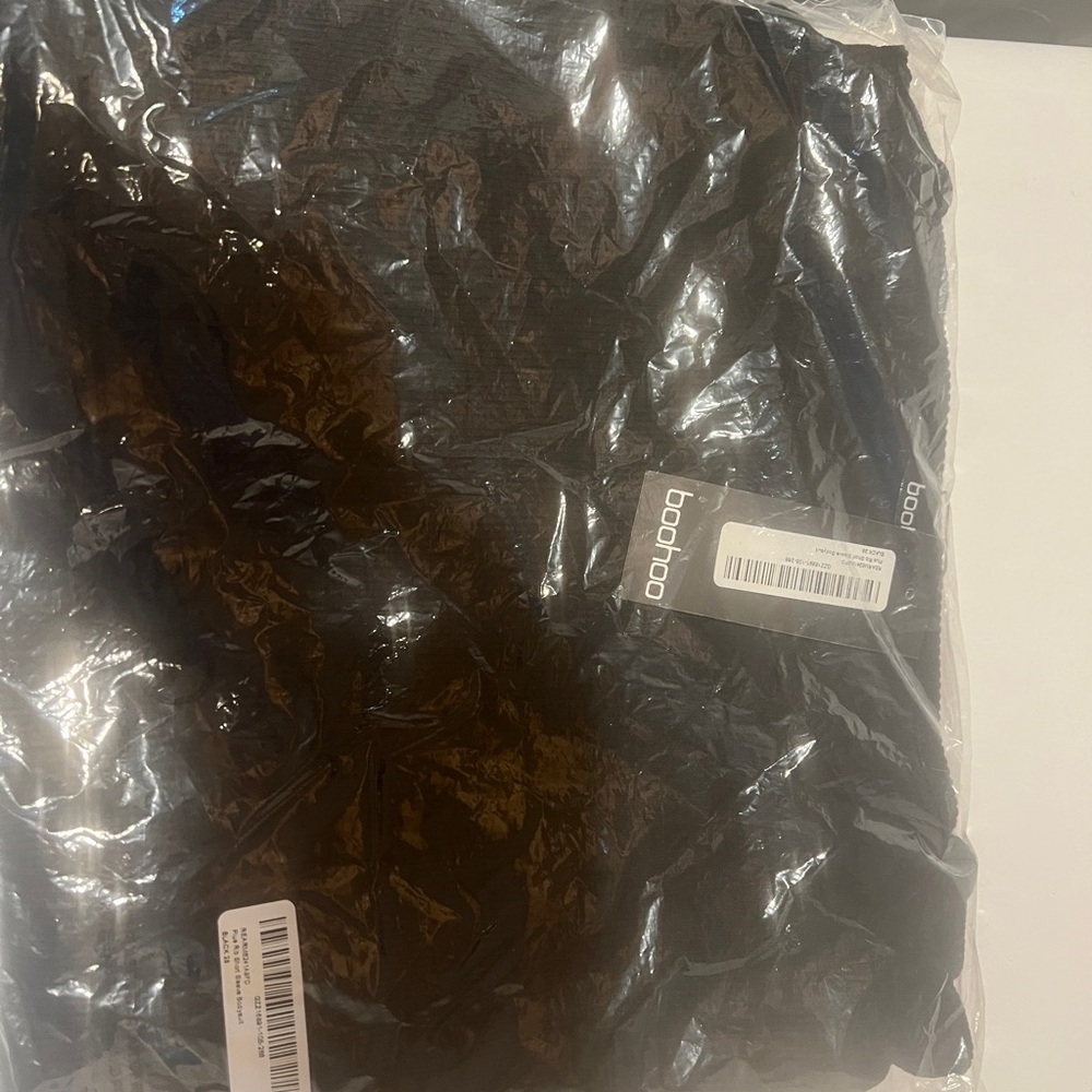 Boohoo Black bodysuit and white bodysuit